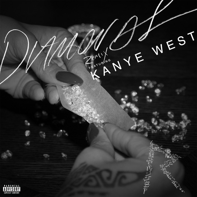 کاور آهنگ Diamonds - Remix از Kanye West, Rihanna