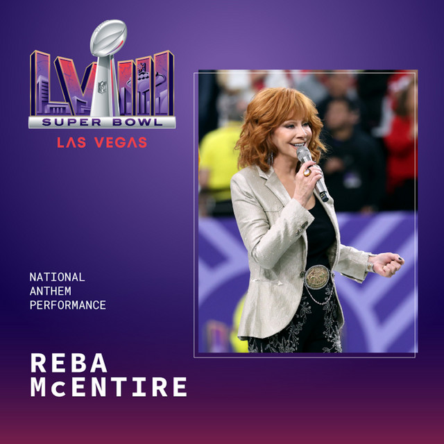 کاور آهنگ The Star Spangled Banner - Live from Super Bowl LVIII از Reba McEntire