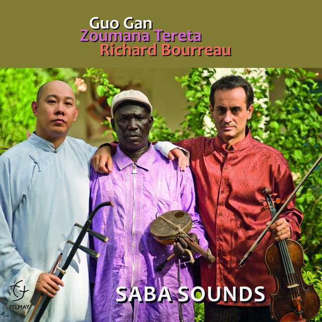 کاور آهنگ Derzhou از Guo Gan - Chinese Erhu Master, Zoumana Tereta, Richard Bourreau