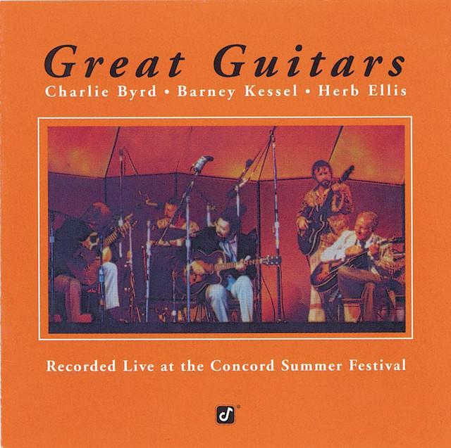 کاور آهنگ H And B Guitar Boogie - Live At The Concord Summer Festival, Concord, CA / June 28, 1974 از Charlie Byrd, Barney Kessel