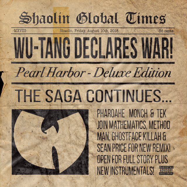 کاور آهنگ Pearl Harbor (REMIX) [feat. Mathematics, Method Man, Ghostface Killah, Sean Price, Pharoahe Monch and Tek] از Method Man, Ghostface Killah, Wu-Tang Clan, Pharoahe Monch, TEK, Mathematics