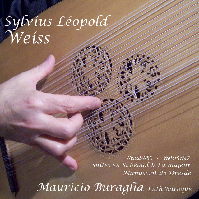 کاور آهنگ Sonate en Si bémol, WeissSW50: III. Bourrée از Silvius Leopold Weiss, Mauricio Buraglia