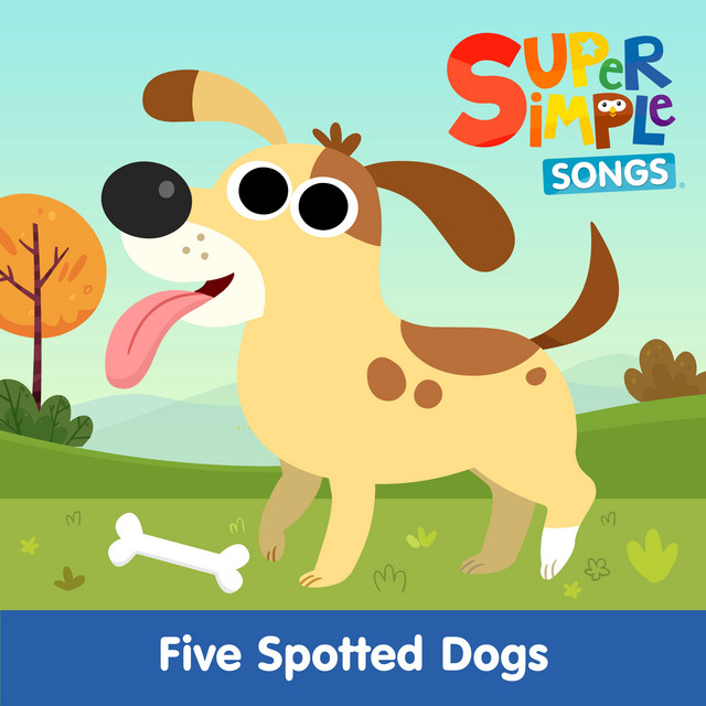 کاور آهنگ Five Spotted Dogs از Super Simple Songs, Finny the Shark