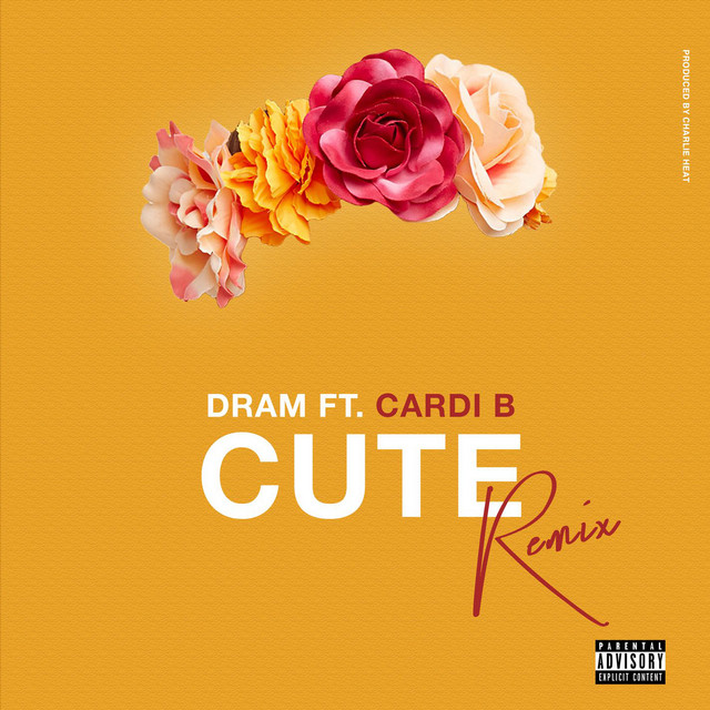 کاور آهنگ Cute (Remix) [feat. Cardi B] از Cardi B, DRAM