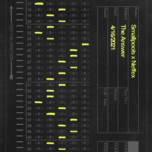 کاور آهنگ the answer از Smallpools, NEFFEX