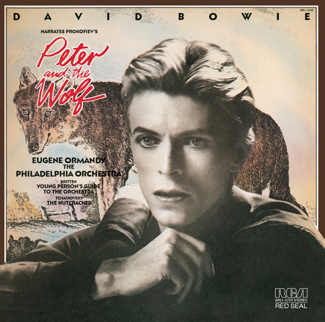 کاور آهنگ Peter and the Wolf, Op. 67 (Remastered): Introduction از Sergei Prokofiev, David Bowie, Eugene Ormandy, Philadelphia Orchestra