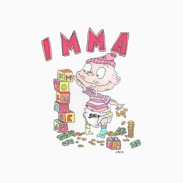 کاور آهنگ imma از bbno$