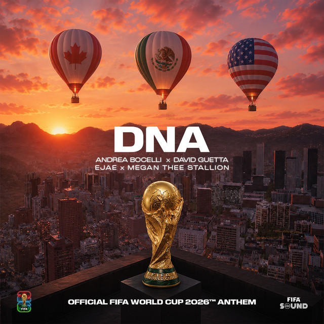کاور آهنگ DNA (More Than A Game) از David Guetta, Megan Thee Stallion, Andrea Bocelli
