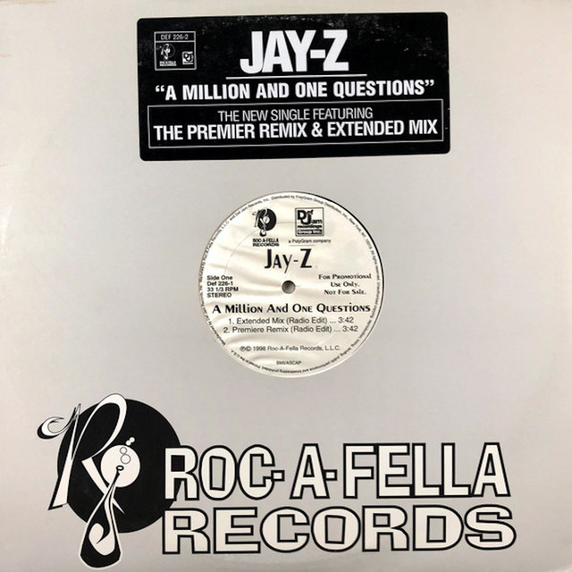 کاور آهنگ A Million And One Questions - Extended Version از JAY-Z