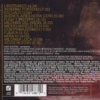 کاور آهنگ Libertango از Gary Burton