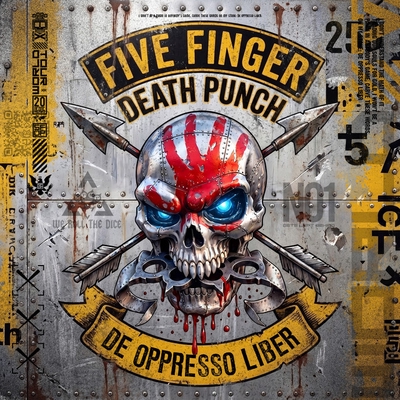 کاور آهنگ De Oppresso Liber از Five Finger Death Punch