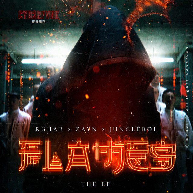 کاور آهنگ Flames (with ZAYN) - Steve Aoki Remix از R3HAB, Steve Aoki, ZAYN, Jungleboi