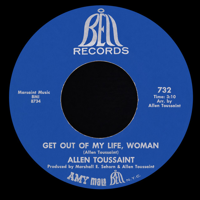 کاور آهنگ Get Out Of My Life, Woman از Allen Toussaint
