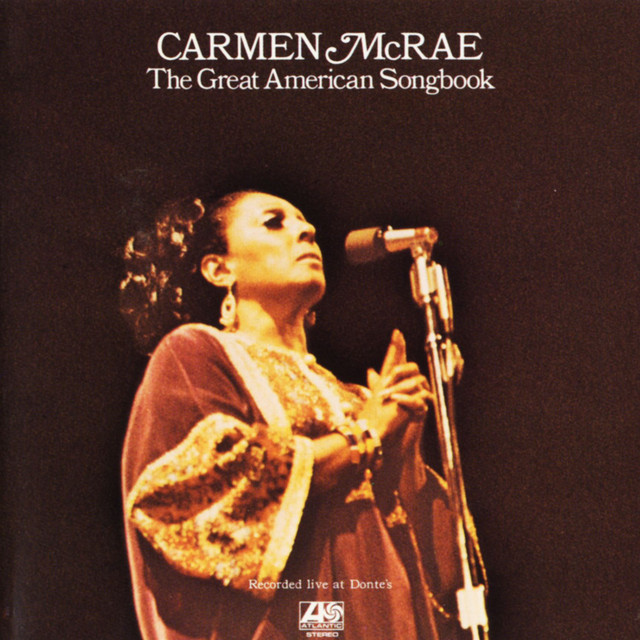 کاور آهنگ Sunday - Live از Carmen McRae