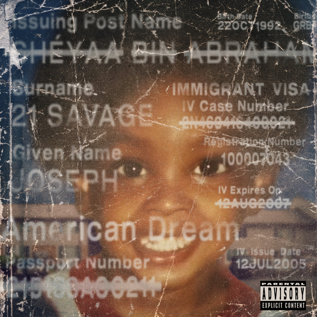 کاور آهنگ american dream - sped up از 21 Savage