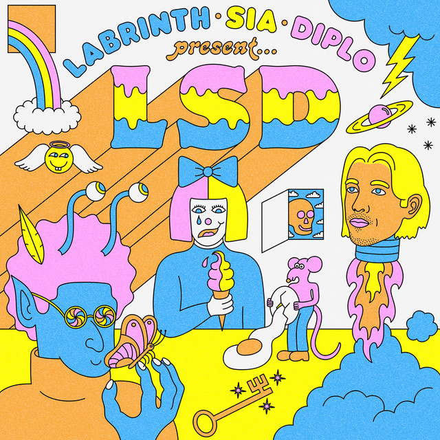 کاور آهنگ Thunderclouds (feat. Sia, Diplo, and Labrinth) از Diplo, Labrinth, Sia, LSD