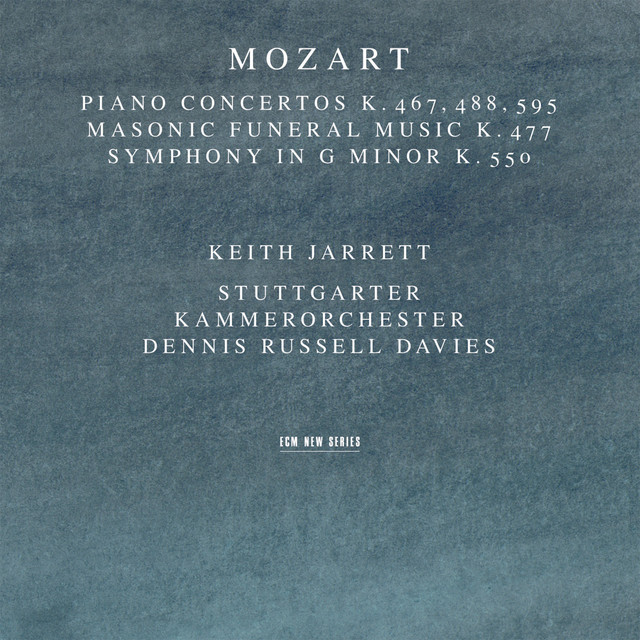 کاور آهنگ Piano Concerto No. 21 in C Major, K. 467: II. Andante از Wolfgang Amadeus Mozart, Keith Jarrett