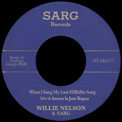کاور آهنگ When I Sang My Last Hillbillie Song از Willie Nelson, Sarg