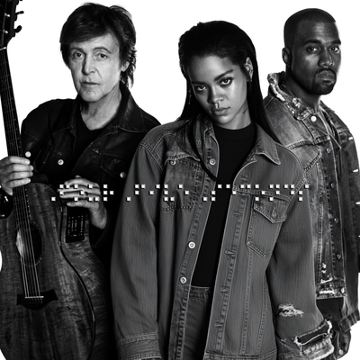 کاور آهنگ FourFiveSeconds از Kanye West, Paul McCartney, Rihanna