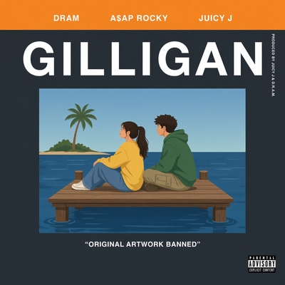 کاور آهنگ Gilligan (feat. Juicy J & A$AP Rocky) از A$AP Rocky, Juicy J, DRAM