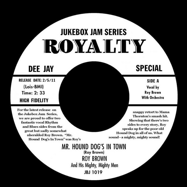 کاور آهنگ Mr Hound Dog's In Town از Roy Brown