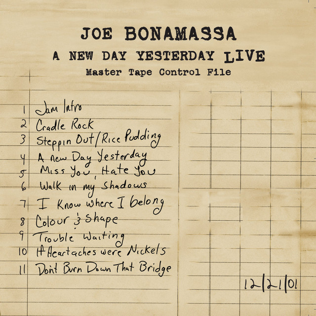کاور آهنگ Stepping Out / Rice Pudding - Live از Joe Bonamassa
