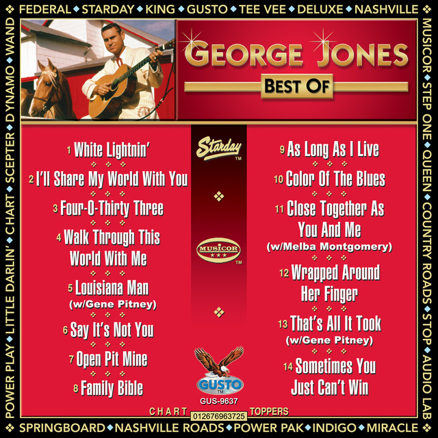 کاور آهنگ Walk Through This World With Me - Original Musicor Records Recording از George Jones