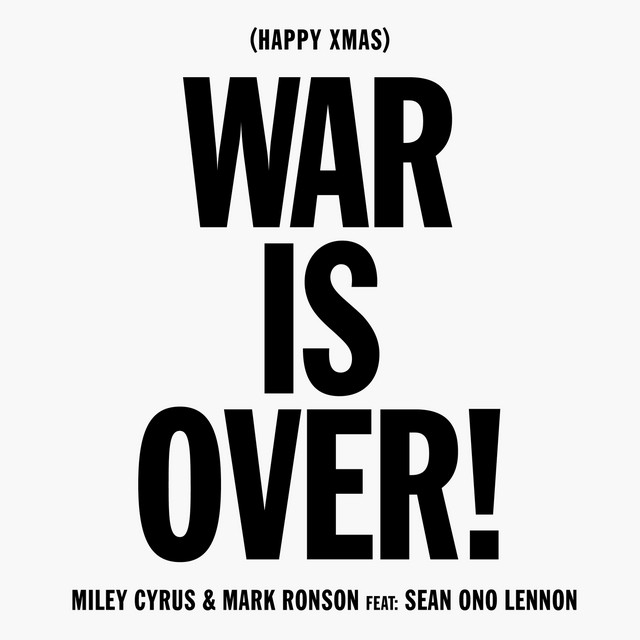 کاور آهنگ Happy Xmas (War Is Over) (feat. Sean Ono Lennon) از Mark Ronson, Miley Cyrus, Sean Ono Lennon
