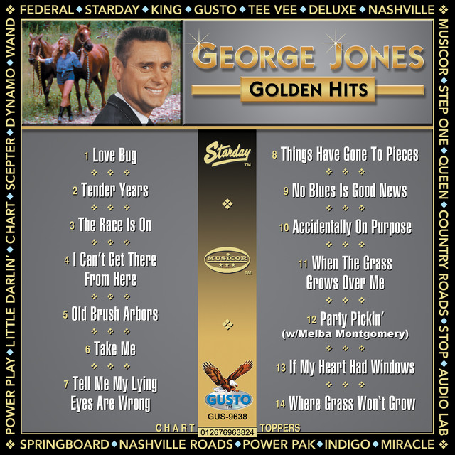 کاور آهنگ Where The Grass Won't Grow - Original Musicor Records Recording از George Jones