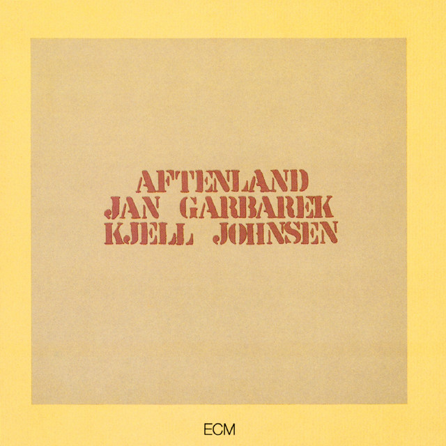 کاور آهنگ Tegn از Jan Garbarek