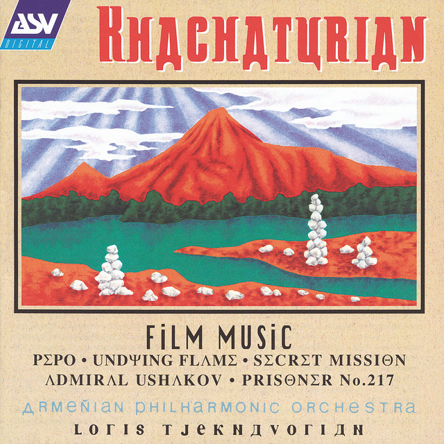 کاور آهنگ دریاسالار اوشاکوف (۱۹۵۳): مراسم خاکسپاری از Aram Khachaturian, Armenian Philharmonic Orchestra, لوریس چکنواریان