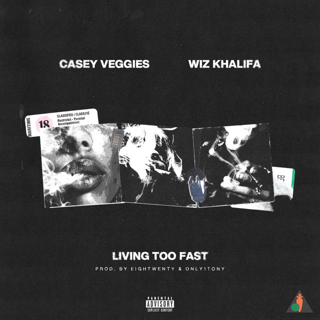 کاور آهنگ Living Too Fast از Wiz Khalifa, Casey Veggies