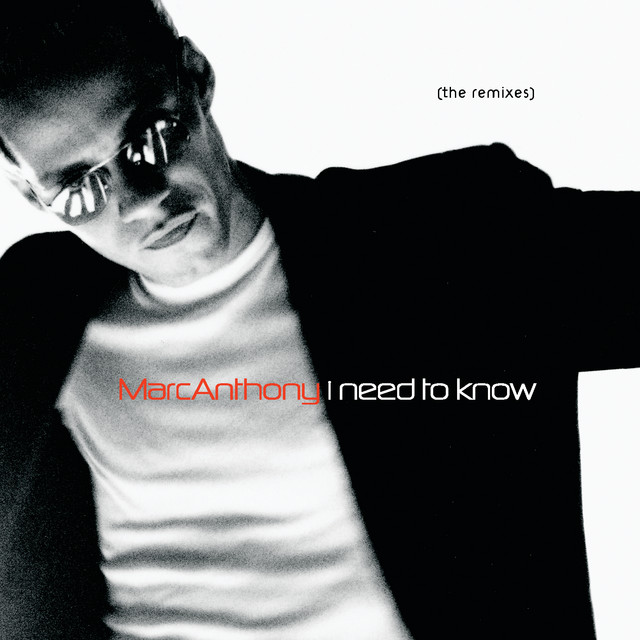 کاور آهنگ I Need to Know - D'Ambrosio Club Mix Radio Edit از Marc Anthony