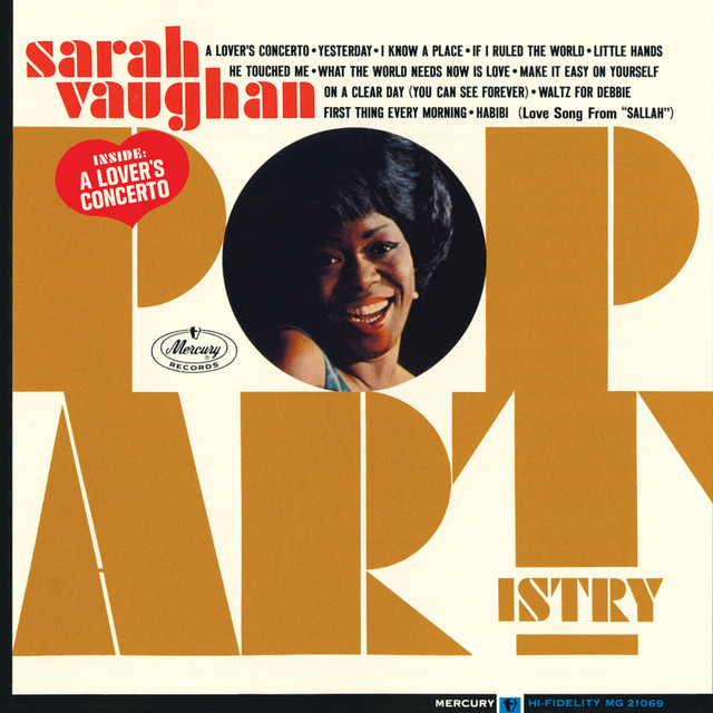 کاور آهنگ The First Thing Every Morning از Sarah Vaughan