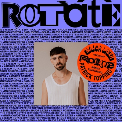 کاور آهنگ RoTATe wiTh aMeRiCa FOsTeR, sKiLLiBeNg aNd bEAM از Major Lazer, Diplo, Skillibeng, BEAM, Patrick Topping, America Foster