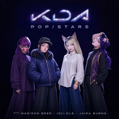 کاور آهنگ POP/STARS از League of Legends, i-dle, Madison Beer