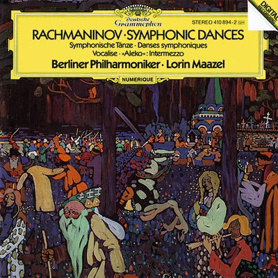 کاور آهنگ Symphonic Dances, Op.45: 2. Andante con moto (Tempo di valse) از Sergei Rachmaninoff, Berliner Philharmoniker, Lorin Maazel