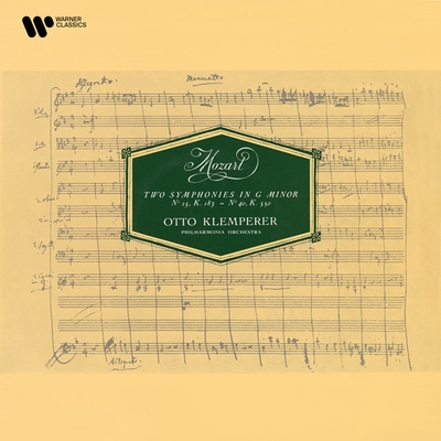 کاور آهنگ Mozart: Symphony No. 25 in G Minor, K. 183: II. Andante از Wolfgang Amadeus Mozart, Otto Klemperer, Philharmonia Orchestra