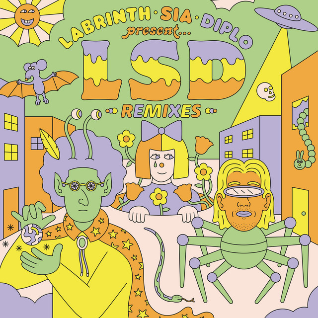 کاور آهنگ Genius (feat. Lil Wayne, Sia, Diplo & Labrinth) - Lil Wayne Remix از Lil Wayne, Diplo, Labrinth, Sia, LSD