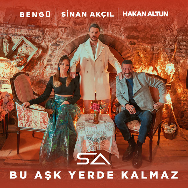 کاور آهنگ Bu Ask Yerde Kalmaz از Sinan Akcil, Bengu, Hakan Altun