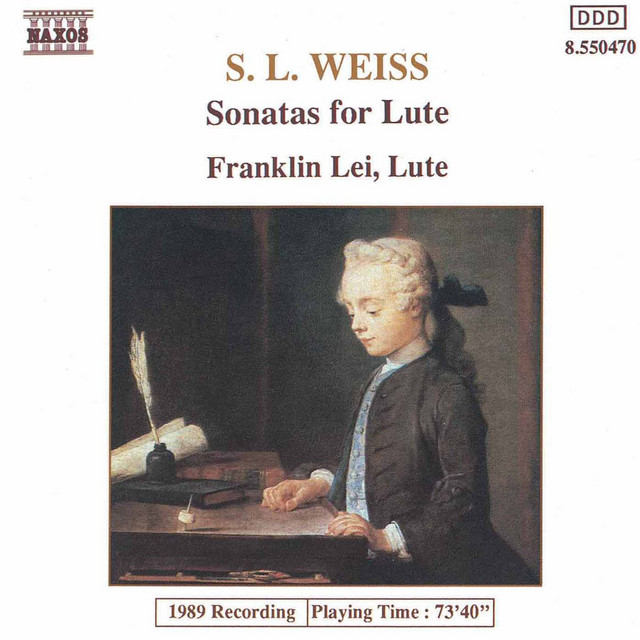 کاور آهنگ Lute Sonata No. 12 in A Major: VIII. Gigue از Silvius Leopold Weiss, Franklin Lei