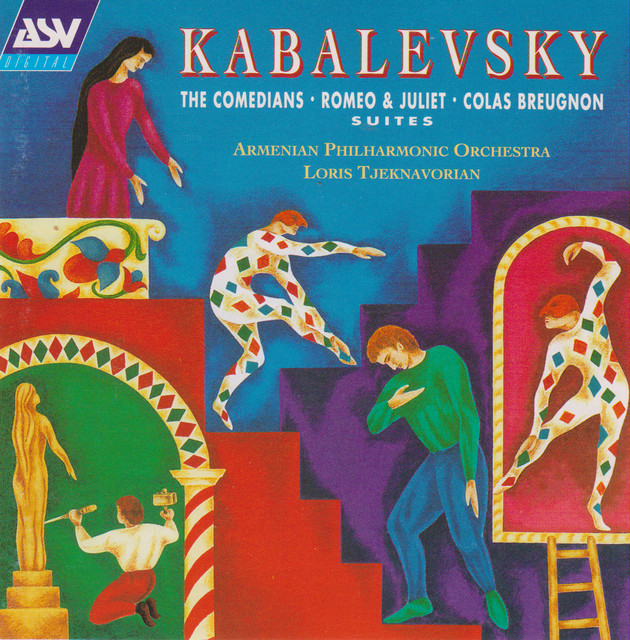 کاور آهنگ رومئو و ژولیت – سوئیت، اپوس ۵۶: صحنه‌ای در میدان از Dmitry Kabalevsky, Armenian Philharmonic Orchestra, لوریس چکنواریان