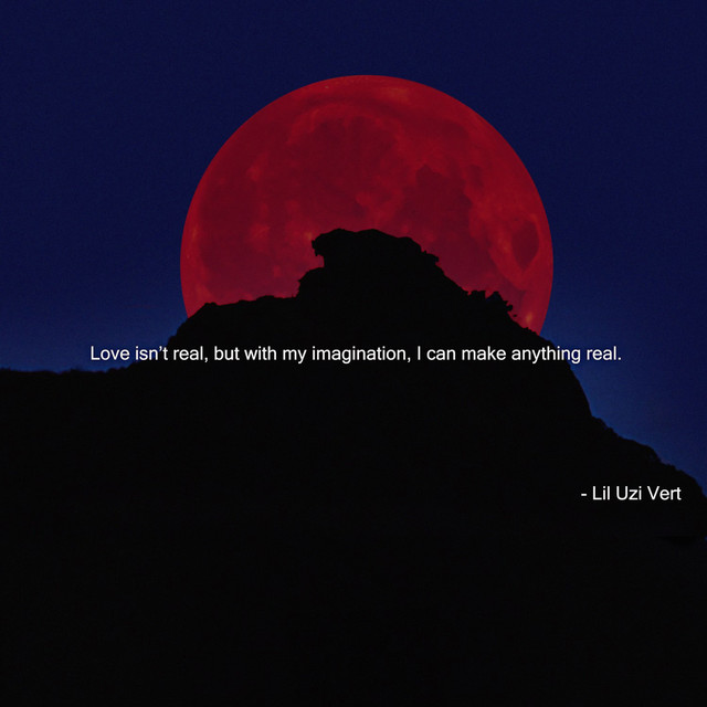 کاور آهنگ Red Moon از Lil Uzi Vert