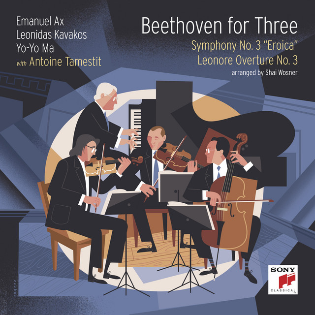 کاور آهنگ Symphony No. 3 in E-Flat Major, Op. 55 "Eroica": III. Scherzo. Allegro vivace از Yo-Yo Ma, Ludwig van Beethoven, Leonidas Kavakos, Emanuel Ax, Antoine Tamestit