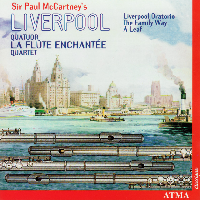 کاور آهنگ A Leaf: II. Poco piu mosso (Arr. by Robert Lafond) از Paul McCartney, Quatuor La Flute Enchantee