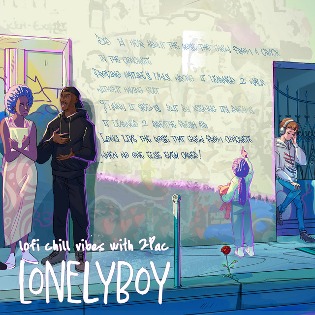 کاور آهنگ me against the world - lofi از lonelyboy