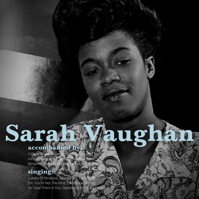 کاور آهنگ You're Not the Kind از Sarah Vaughan